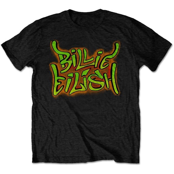 Billie Eilish Unisex T-Shirt, Hip Hop Graphics Unisex T-shirt - Picture 1 of 4